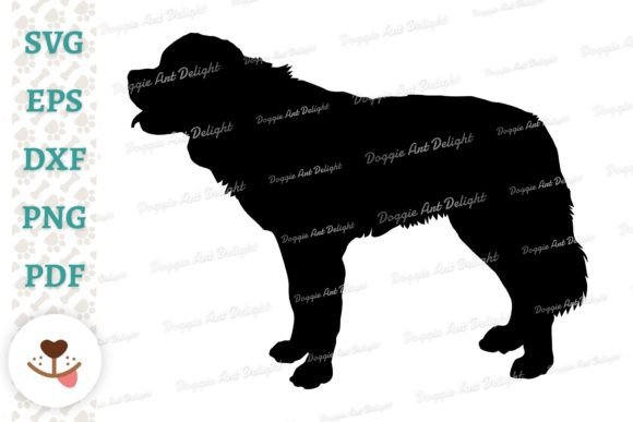 Bernhardiner St Bernard Dog Silhouette: An Embroidery Review