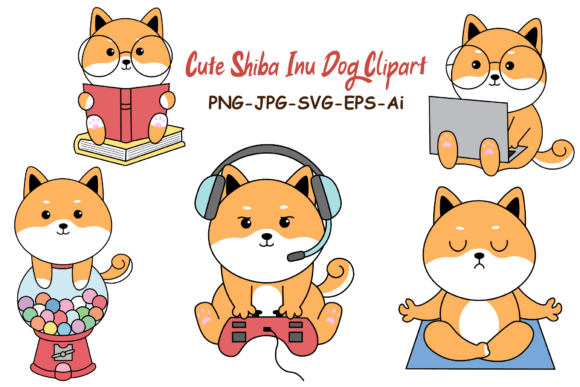 Cute Shiba Inu Dog Clipart: A Designer’s Honest Take