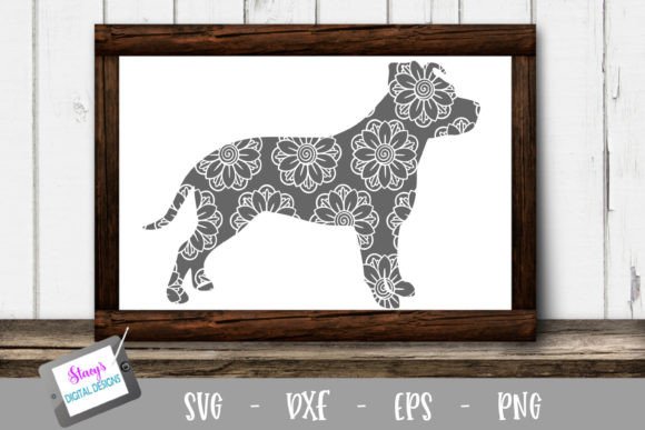 Dog Pitbull with Mandala Pattern: A Designer's Hands-On Review