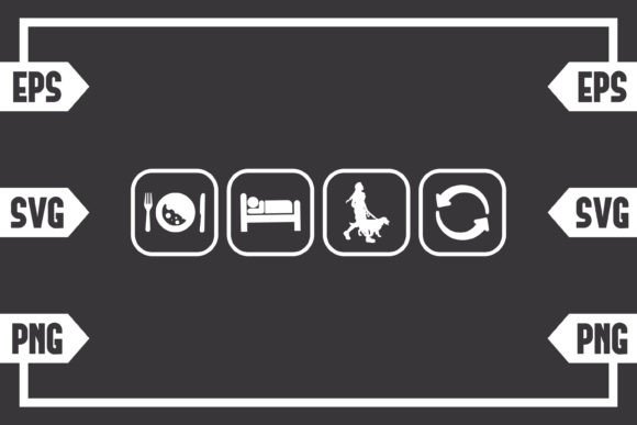 Eat Sleep Female with Dog Repeat 1: A Designer's Review
