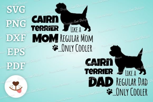 Funny Cairn Terrier Dog Mom Dad: A Designer's Review