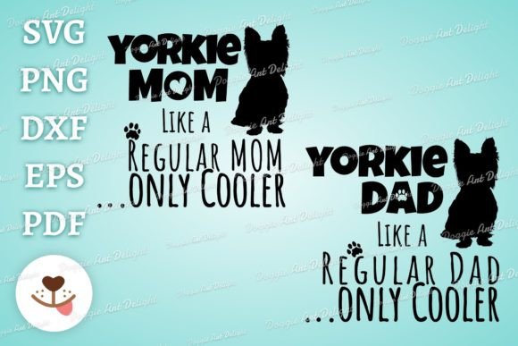 Funny Yorkie Dog Mom Yorkie Dad: Real Embroidery Review