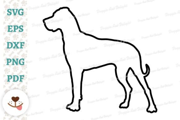 Great Dane Outline Svg Png Dxf Cut File Review
