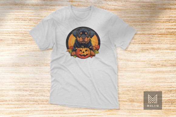 Reviewing the Cute Rottweiler Dog Halloween Design